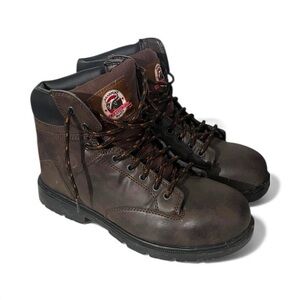 Brahma Men’s Work Boots Size 10 ASTM F2413-18 Compliant Steel or Composite Toe